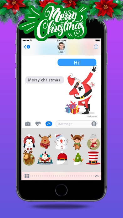 Xmas Stickers :Christmas Emoji screenshot 2