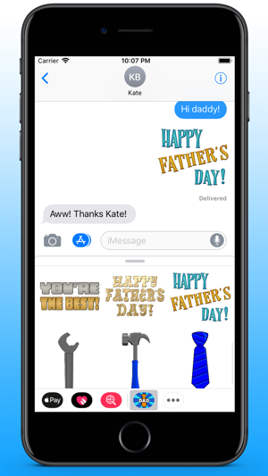 Father's Day Fun Stickers(圖2)-速報App