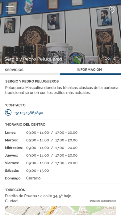 Sergio & Pedro Peluqueros screenshot 4