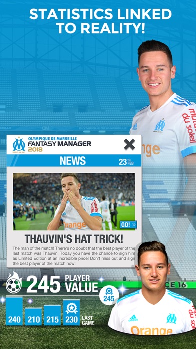 Olympique de Marseille Manager screenshot 3