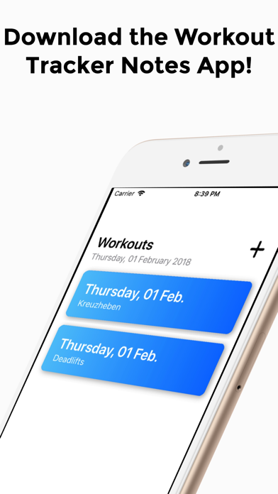 WTN: Workout Tracking Notes screenshot 4