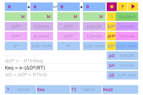 Reaction Thermodynamics screenshot 2
