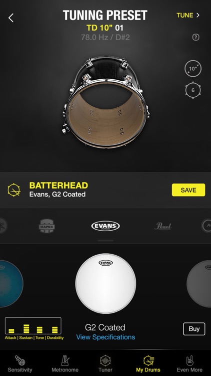 Drumtune PRO | Drum Tuner screenshot-3