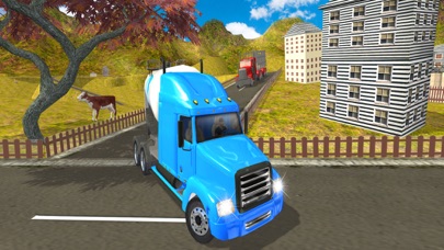 Milk Transport Dairy Van 3D screenshot 3