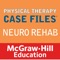 SHARPEN YOUR CRITICAL THINKING SKILLS AND PREPARE FOR REAL-WORLD PRACTICE WITH CLINICAL CASES - New in the authoritative Case Files series, Physical Therapy Case Files: Neurological Rehabilitation gives you case studies that illustrate critical concepts you need to build and enhance your skills in physical therapy