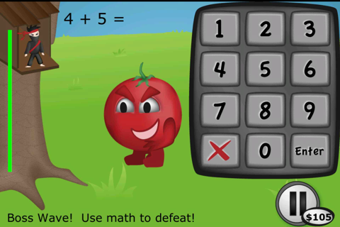 Math Ninja HD screenshot 4