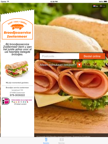 Broodjes service Zoetermeer screenshot 2