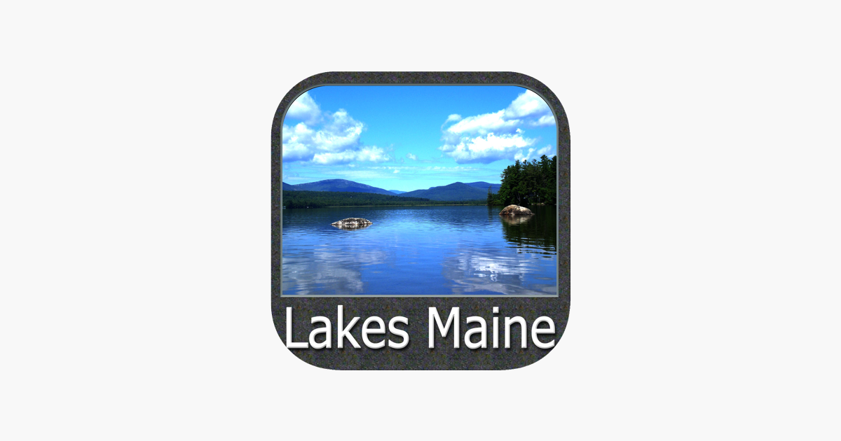 Maine Lake Charts