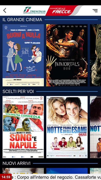 SCARICA APP PORTALE FRECCE