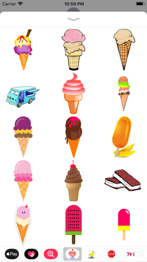 Yummy Ice Cream Stickers(圖1)-速報App