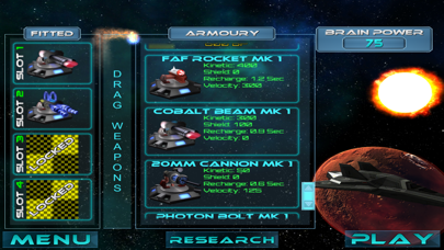 Screenshot from HARM Invaders