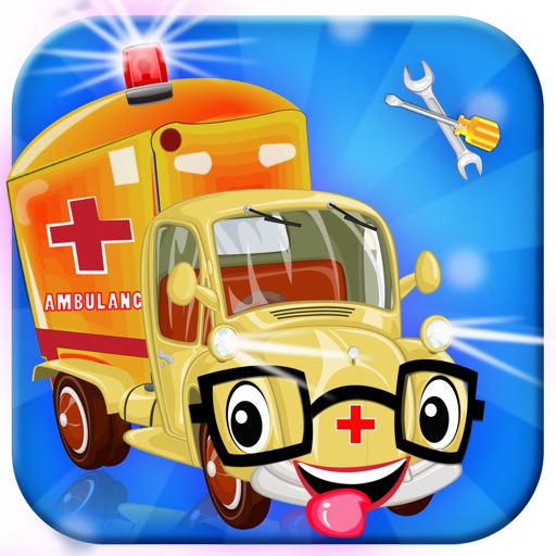 Ambulance Builder & Garage – Create Cars in Kids Workshop, Repair Autos in Mechanic Salon Game iOS App