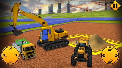 Excavator Construction City 3D screenshot 2