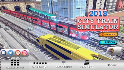City Train Simulator Game screenshot 2