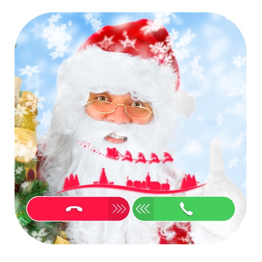 Fake Call From Santa Claus Icon