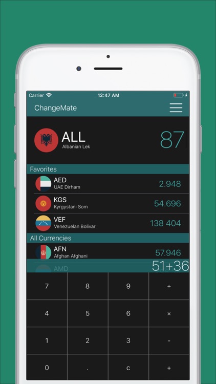 ChangeMate: Currency Converter screenshot-4