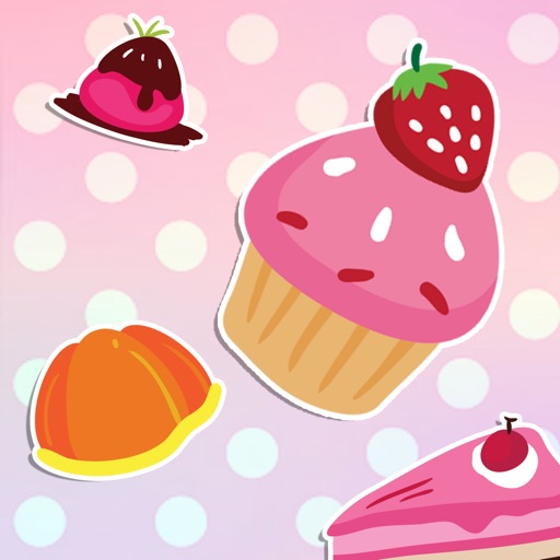 Cake Sweet Cream Matching Find The Pair Icon