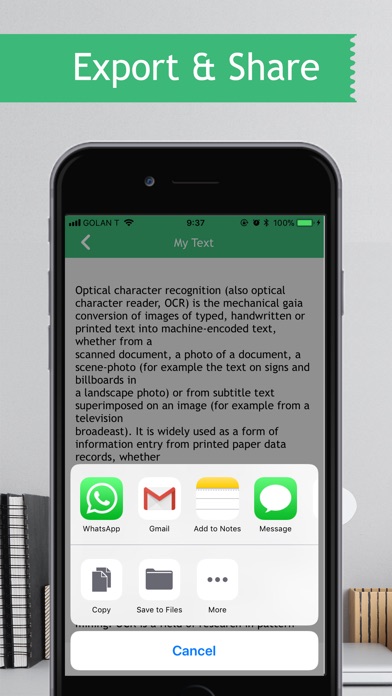 Scan to text OCR screenshot 3