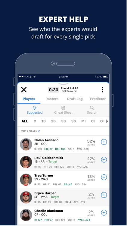 Fantasy Baseball Draft Wizard