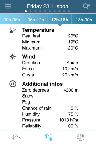 Weather for Portugal Pro screenshot 3