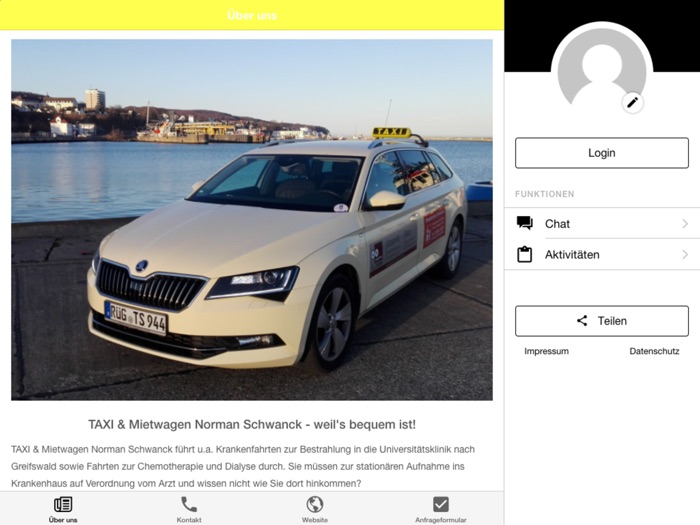 TAXI  Mietwagen N. Schwanck