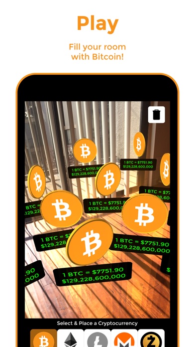 Bitcoin AR screenshot 3