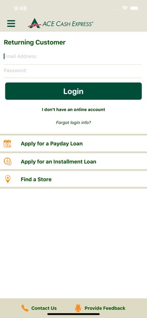 Ace Cash Express Mobile Loans On The App Store - 