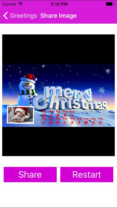 How to cancel & delete Christmas Greeting Cards Maker Booth For Wishes from iphone & ipad 4