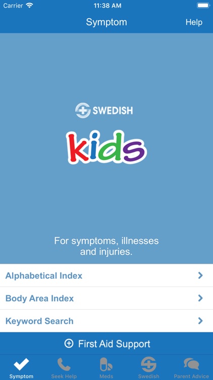 Swedish Kids Symptom Checker