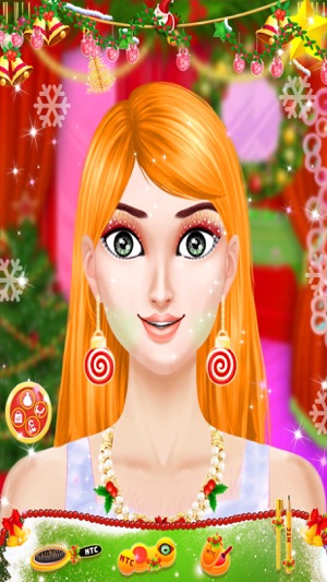 Christmas Girl Makeup Dressup(圖2)-速報App