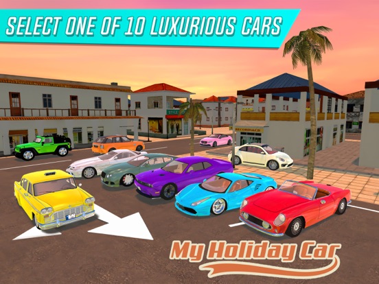 Игра My Holiday Car: Sunrise City