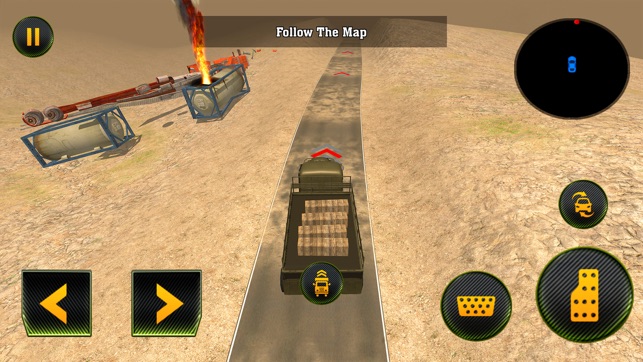 Army Cargo Truck: Battle Game