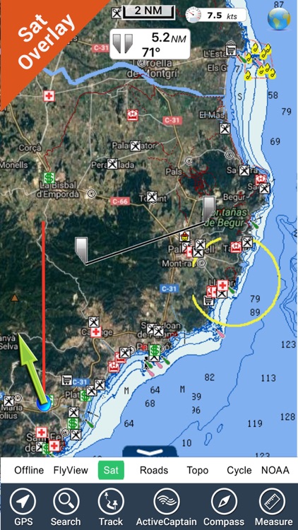 Costa Brava HD GPS Charts