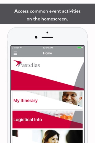 Astellas EMEA Events App screenshot 2