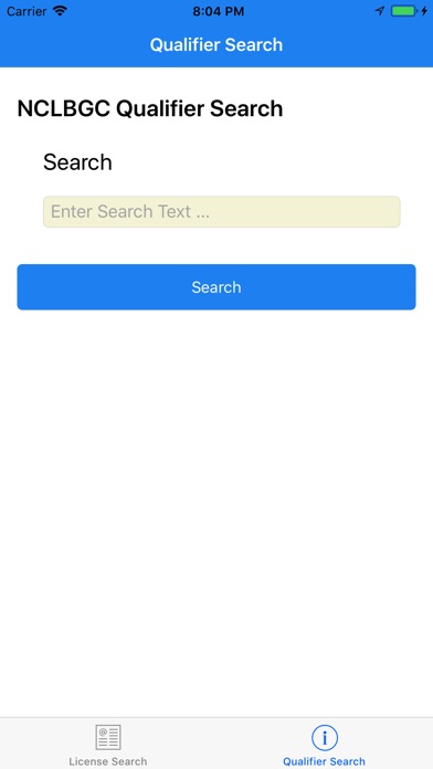NCLBGC Search screenshot 2