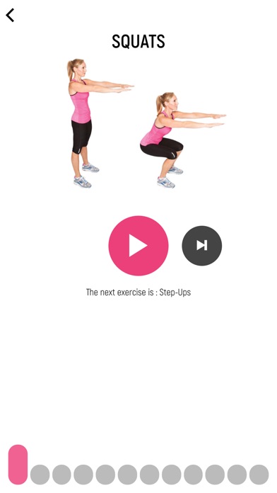 7 Minute Workout for Women screenshot 2