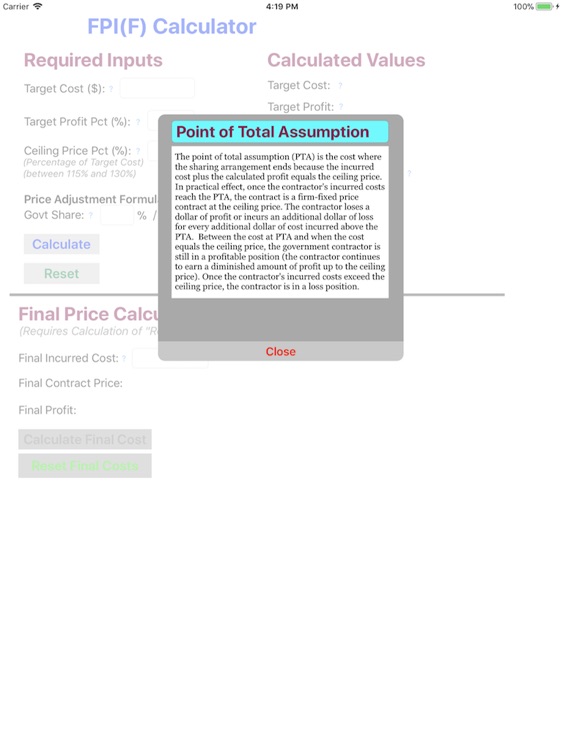 FPIF Calculator screenshot-4