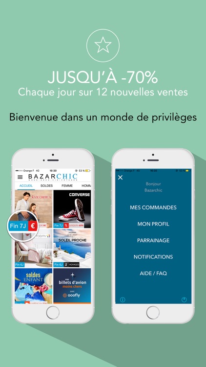 BazarChic – Les ventes privées Mode et Maison