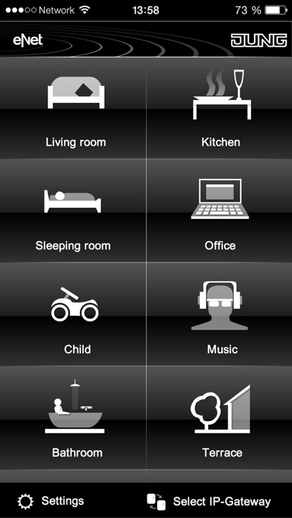 JUNG eNet IP-Gateway App