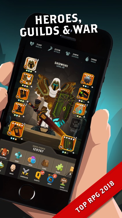 Questland: Turn Based RPG screenshot-0