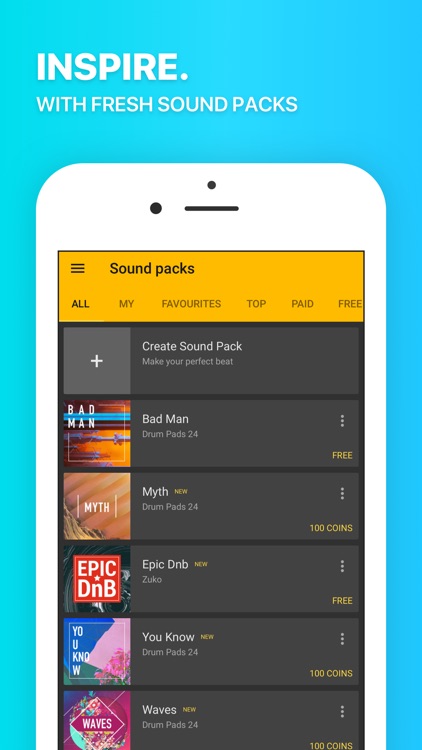 Drum Pads 24 - Make beats, music & super packs screenshot-0