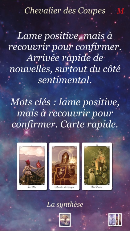 Tarot Le messager de l'âme