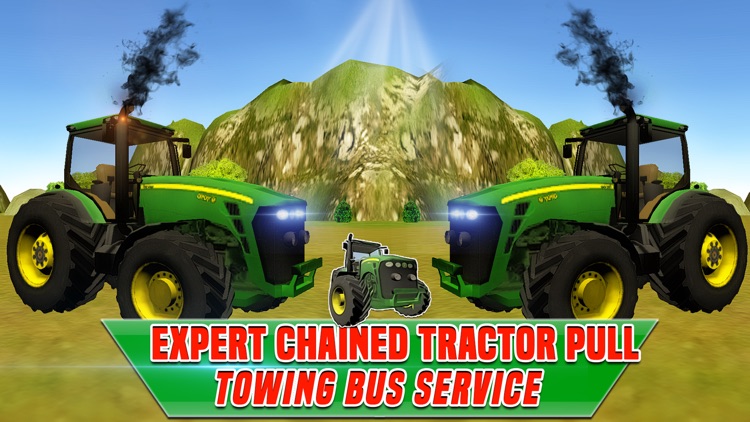 Expert Chained Tractor Towing