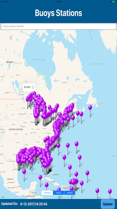 Buoys Stations Data (NOAA) screenshot 2