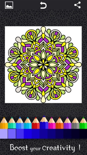 ColoRelax  Coloring Mandala(圖8)-速報App