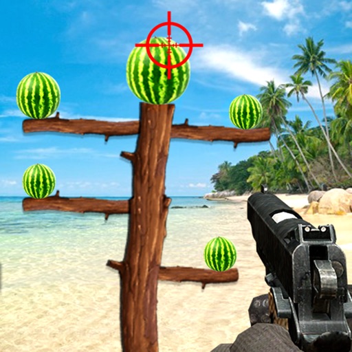 Watermelon Shooting Fruit Game icon
