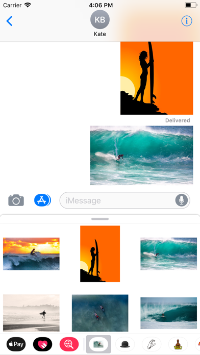 Surfing Sticker Pack screenshot 3