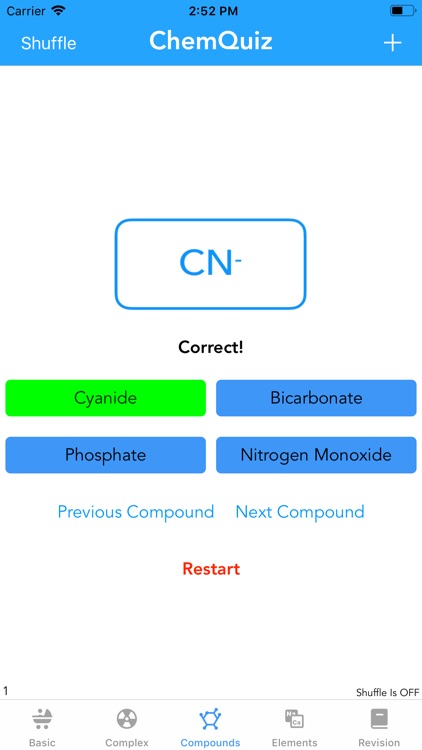 ChemQuiz screenshot-5