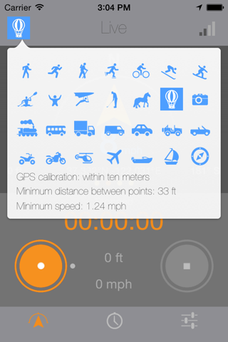 iMoves GPS tracker screenshot 2