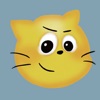 Lustige Katze Emoji Aufkleber!